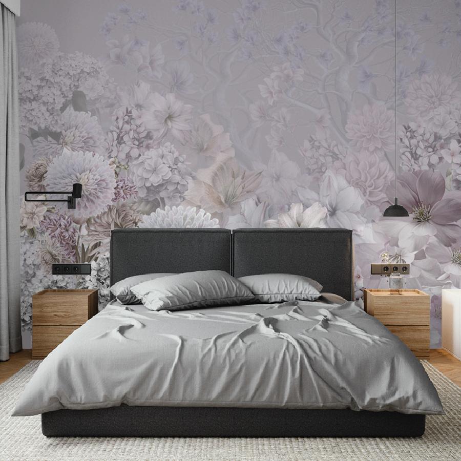 фотообои букет с сиренью 13-100