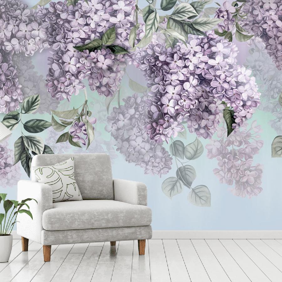 фотообои яркая сирень 13-130