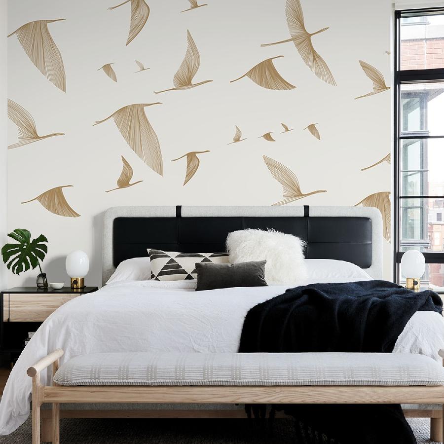 фотообои стая птиц 14-806