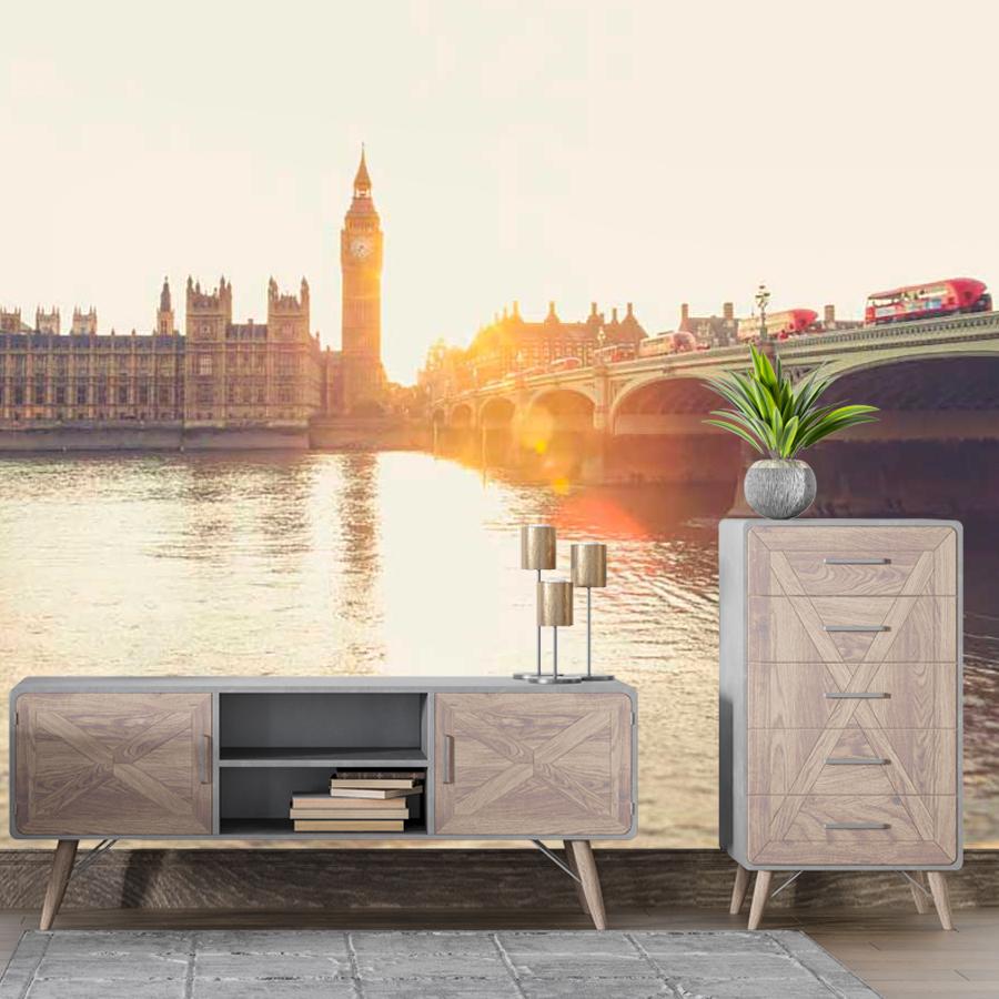 фотообои лондон в утренней дымке 9-449