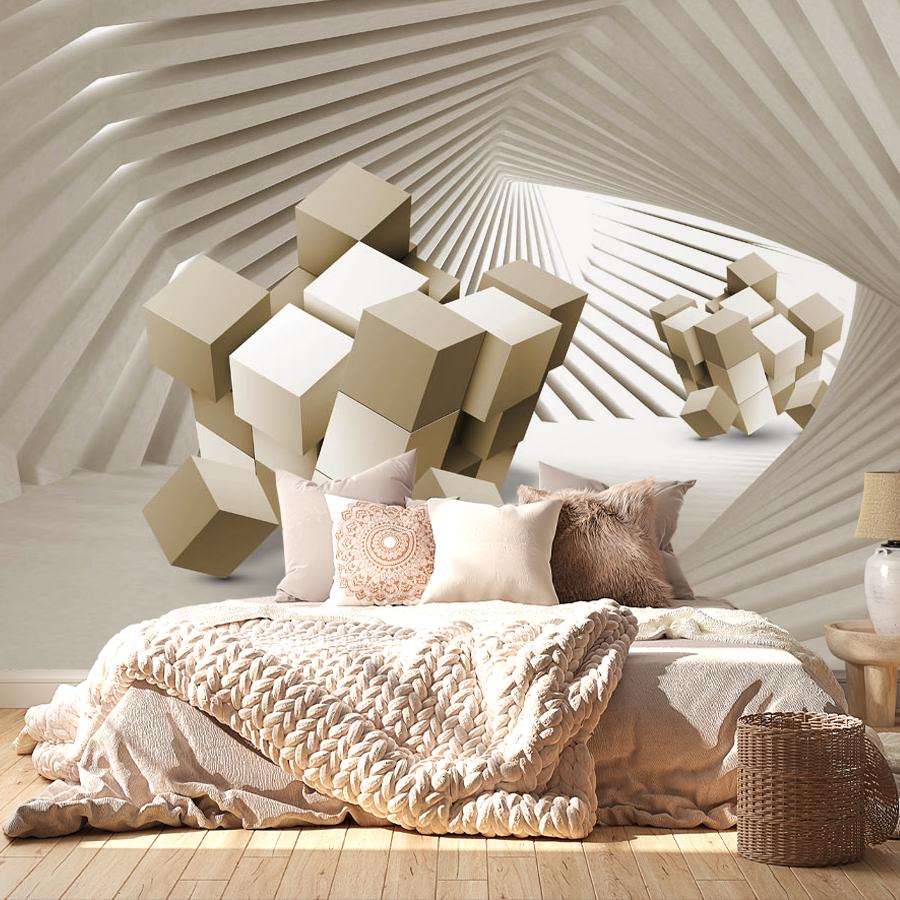 фотообои 3д золотое пространство 10-794