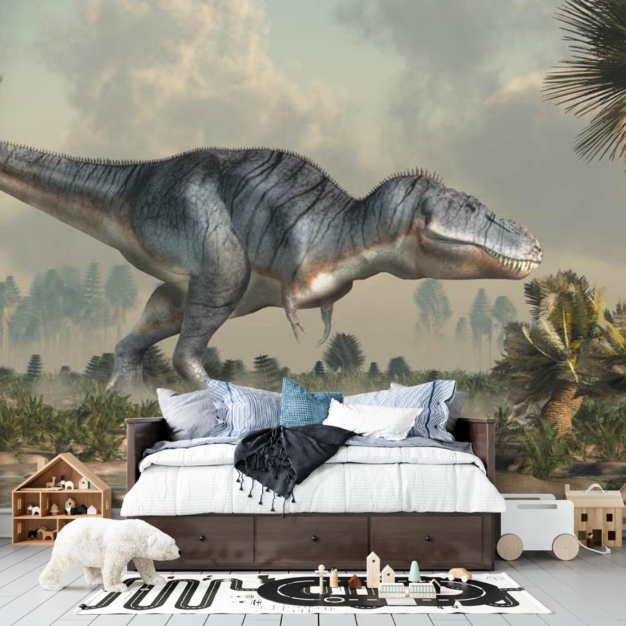 фотообои динозавр цератозавр 12-1108