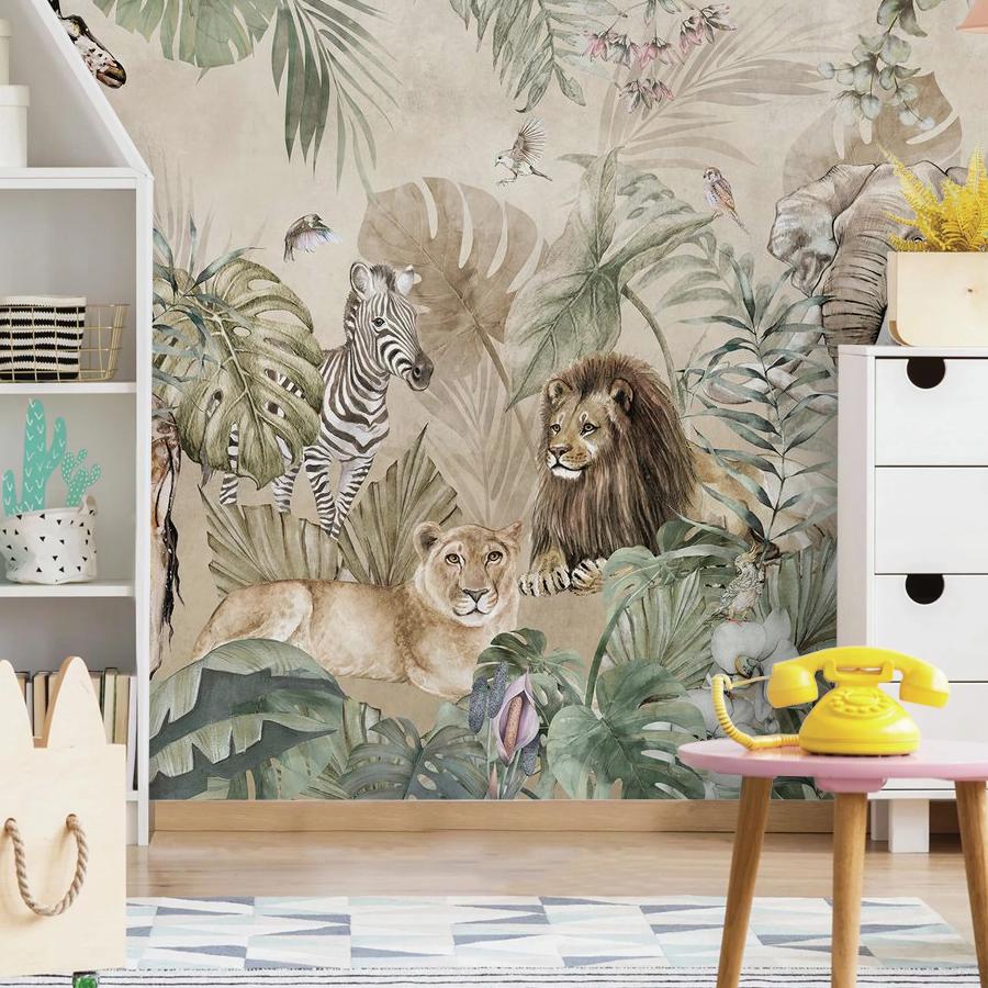 фотообои тропические животные 12-1809