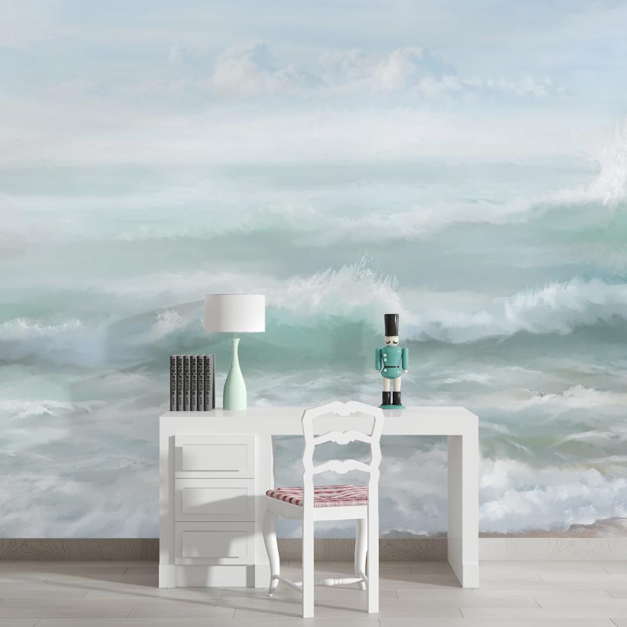 фотообои морской прибой