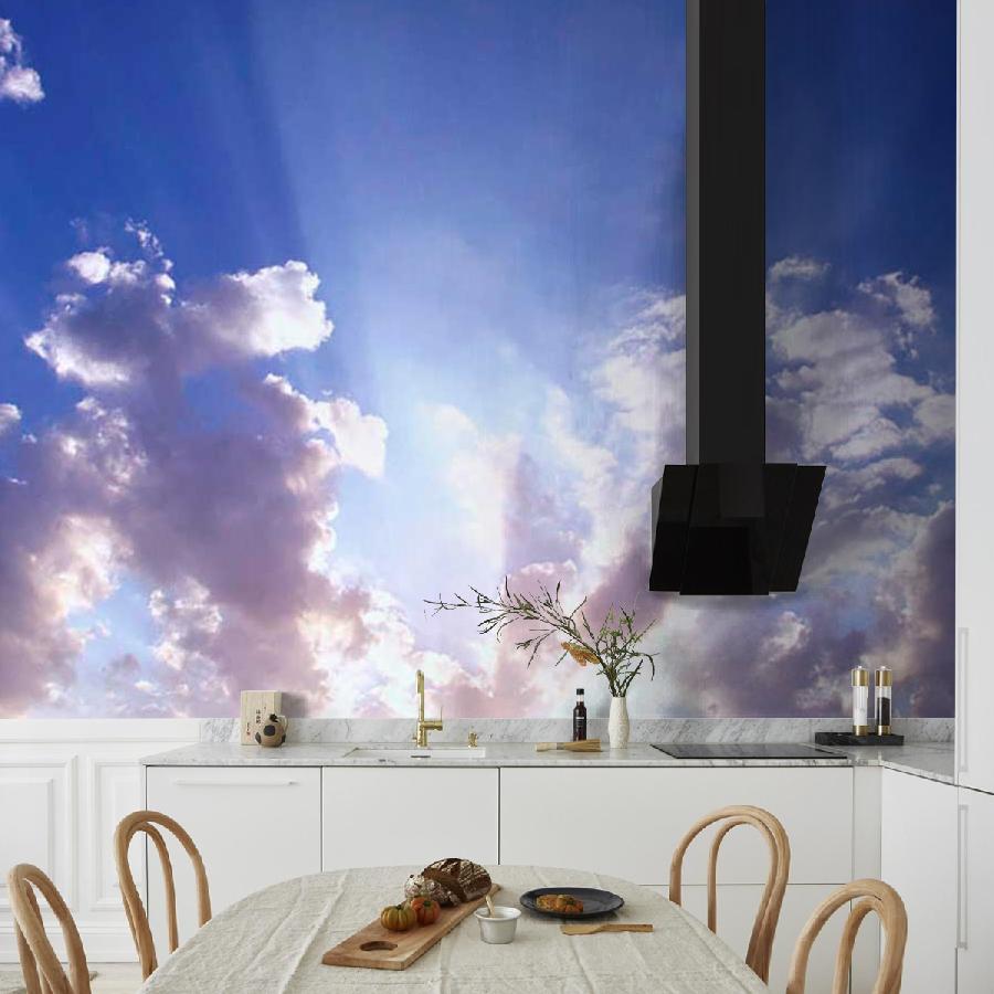 фотообои темно багряное небо 3д 9-391