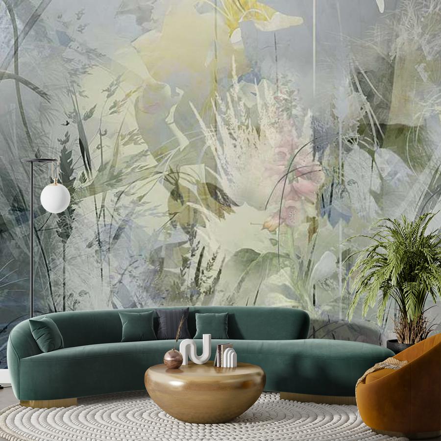 фотообои луг из полевых цветов 13-1011