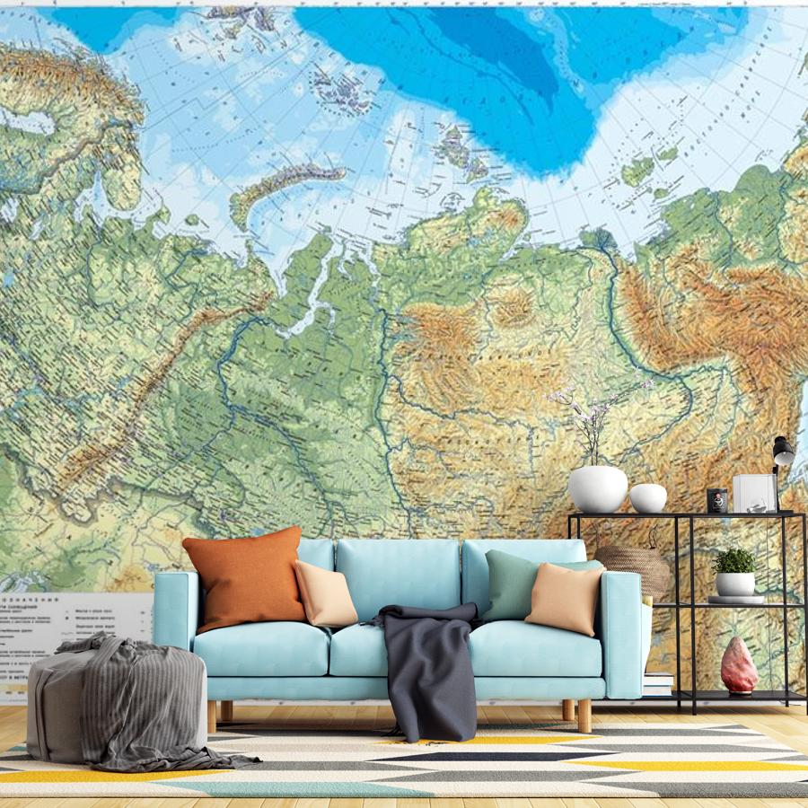 физическая карта 9-1804