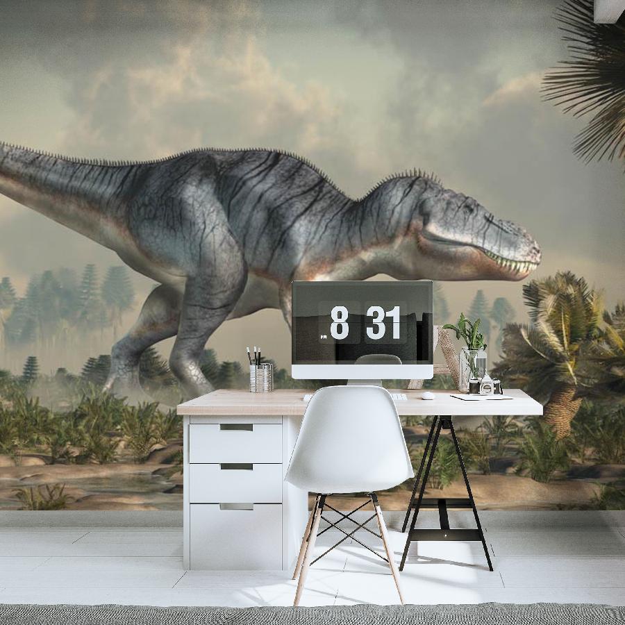 фотообои динозавр цератозавр 12-1108