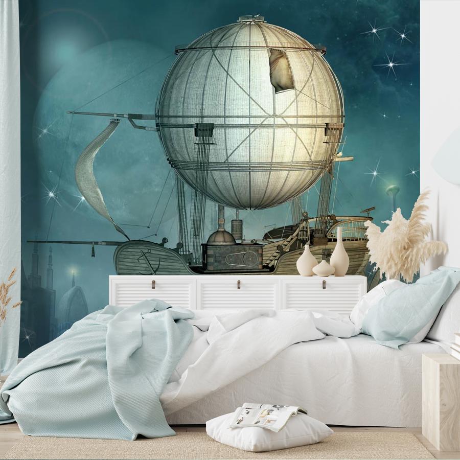 фотообои летающий корабль 12-1177 фотообои летающий корабль 12-1177