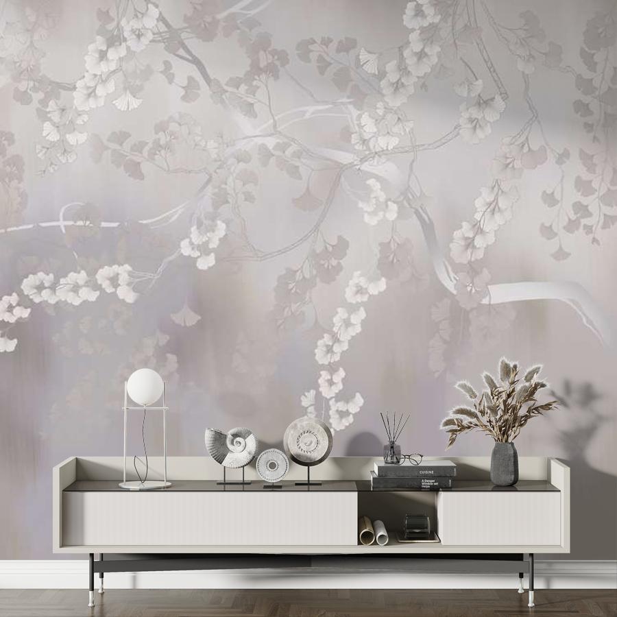 фотообои нежное дерево гинкго 13-1015