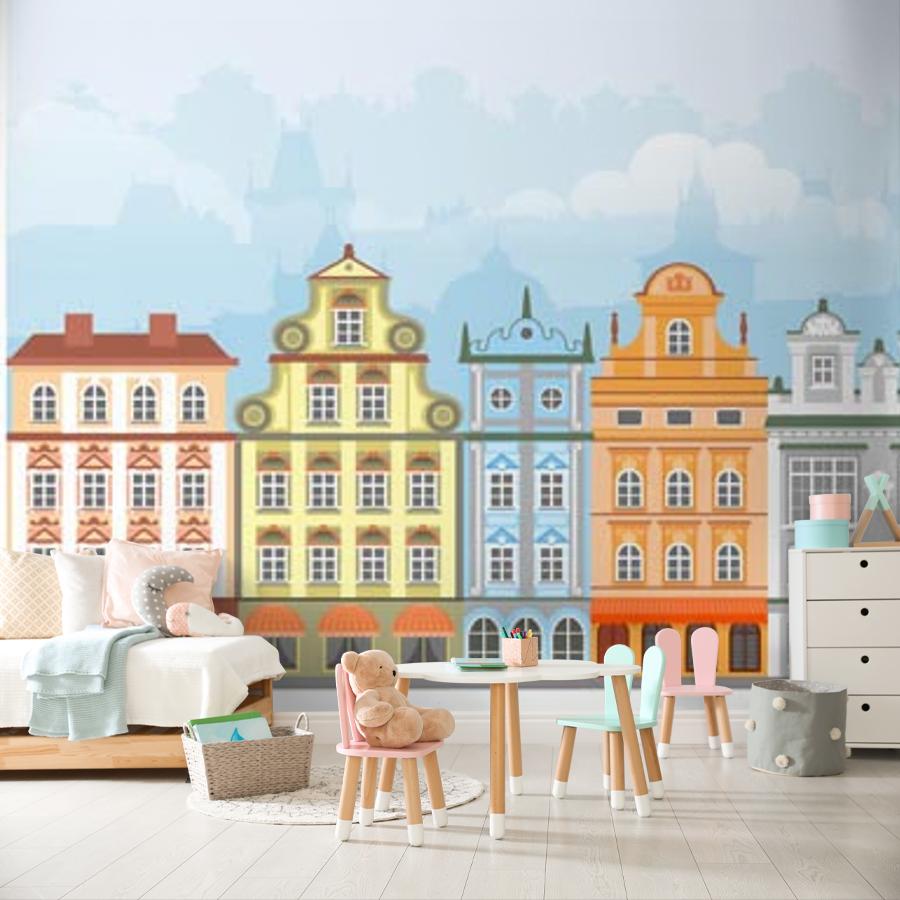фотообои домики детские 12-815 фотообои домики детские 12-815
