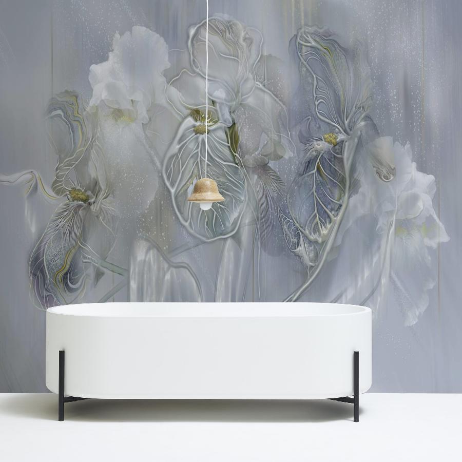 фотообои 3д ирисы