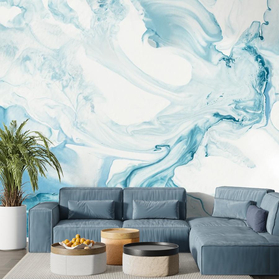 фотообои голубой градиент 9-1662