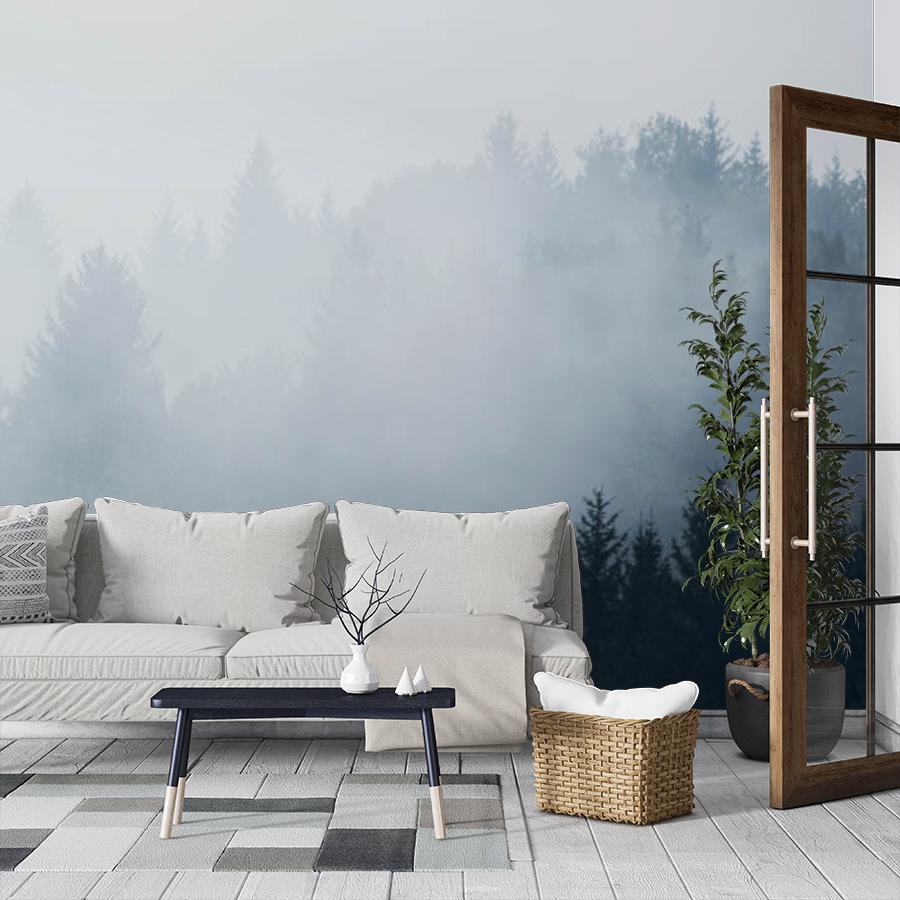 фотообои пейзажи в тумане 9-1169