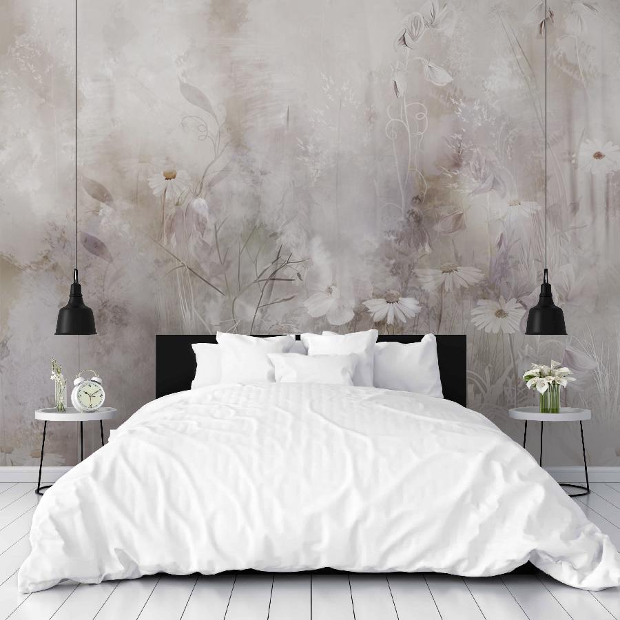 фотообои полевые цветы абстракция 13-1050