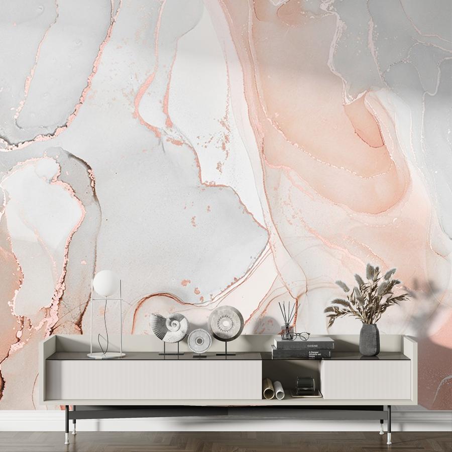 фотообои пудровый флюид арт 9-1514