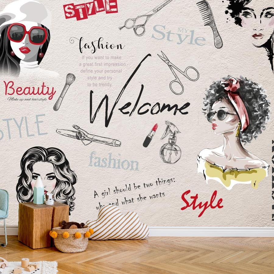 Купить фотообои стильный салон 14-868 в интернет-магазине Мастер Фресок Фотообои Стильный салон 14-868