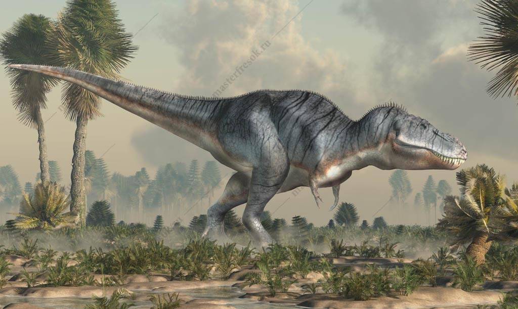 Фотообои Динозавр Цератозавр