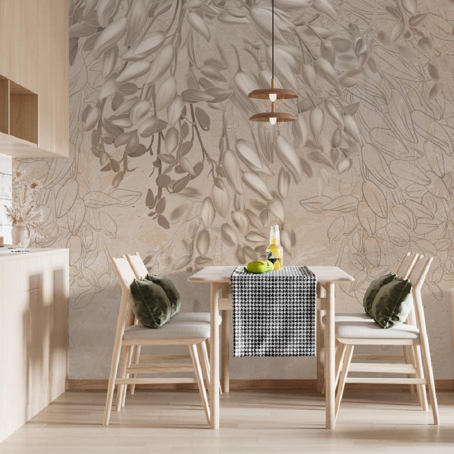 фотообои кампсисы в бутонах 10-935