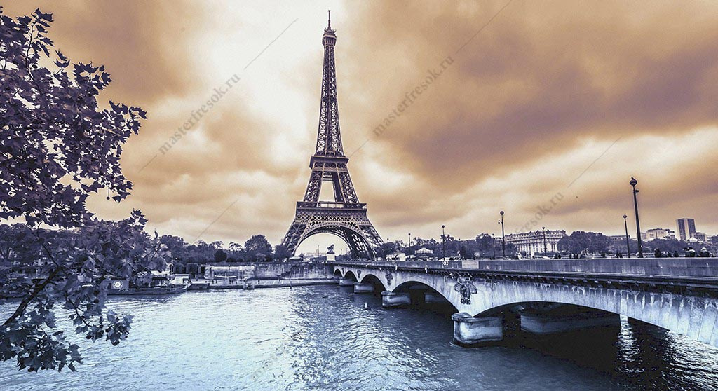 Фотообои Пасмурный Париж