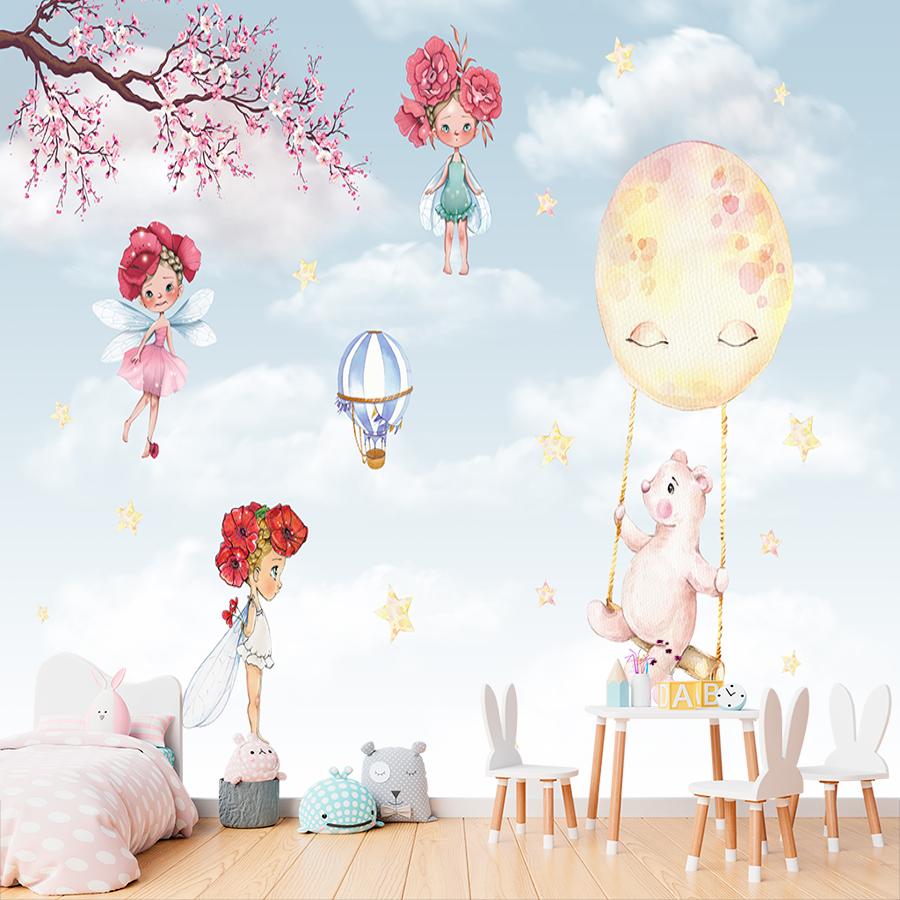 фотообои цветочные феи 14-080