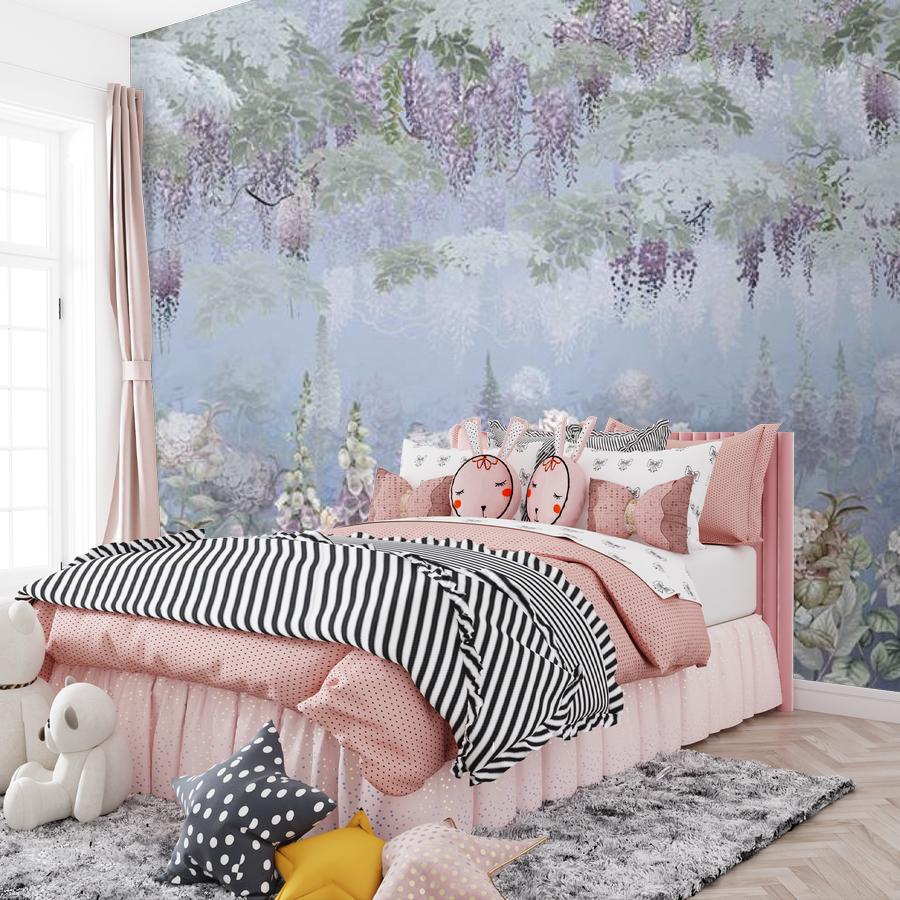 фотообои лес в цвету 13-339