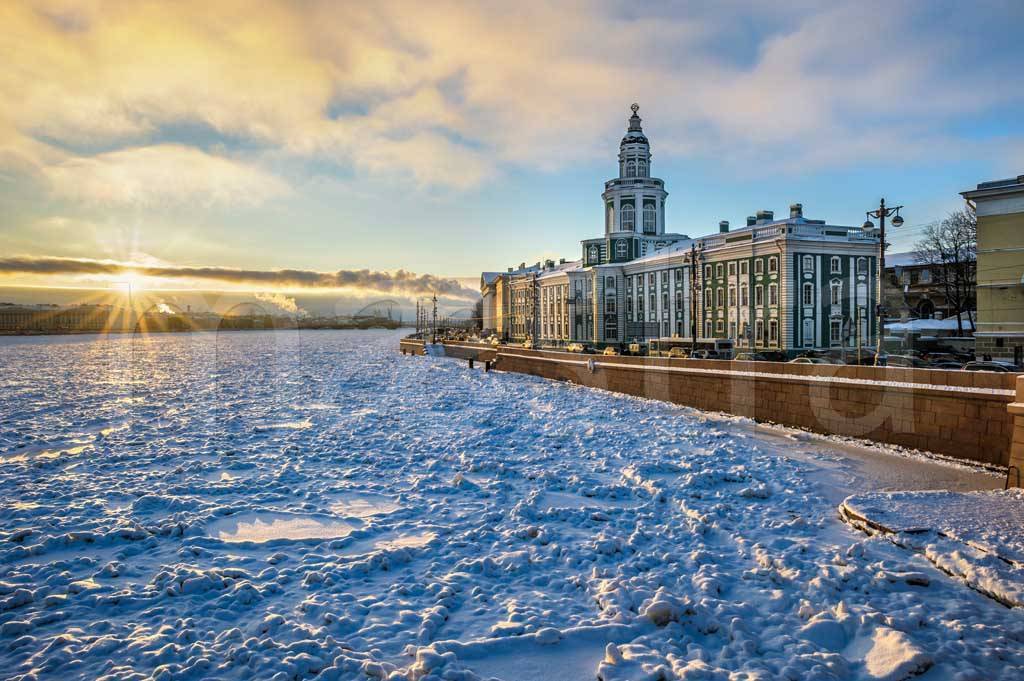 Фотообои Санкт Петербург зимой