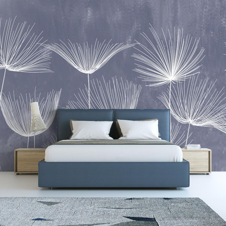 фотообои цветы в гостиную 14-1285