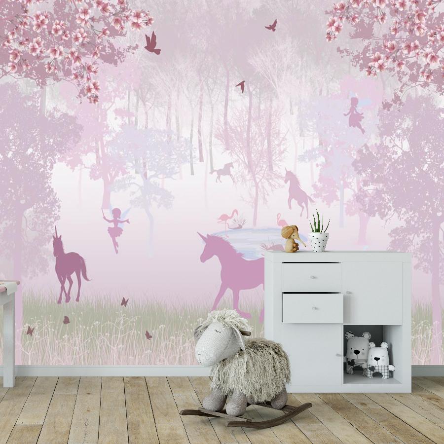 фотообои розовый лес 14-144 фотообои розовый лес 14-144