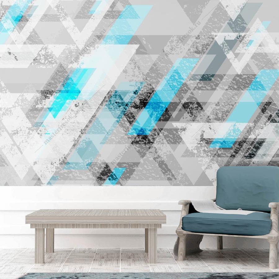 фотообои геометрия треугольники 10-948