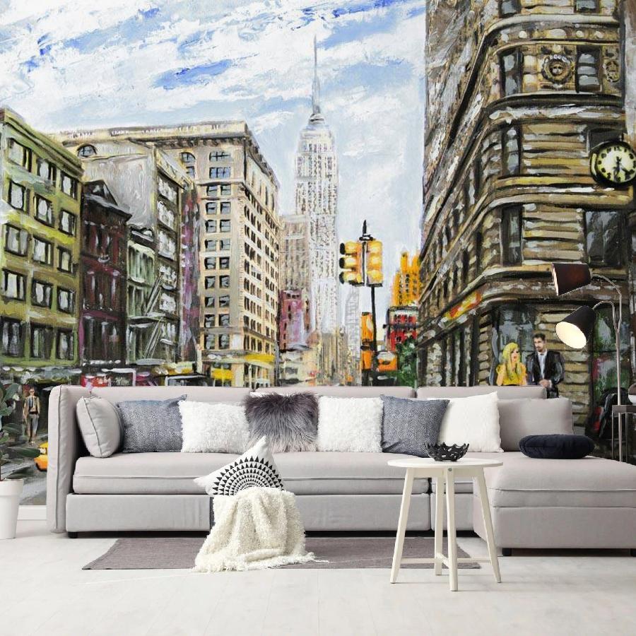 нью йорк красками 9-830