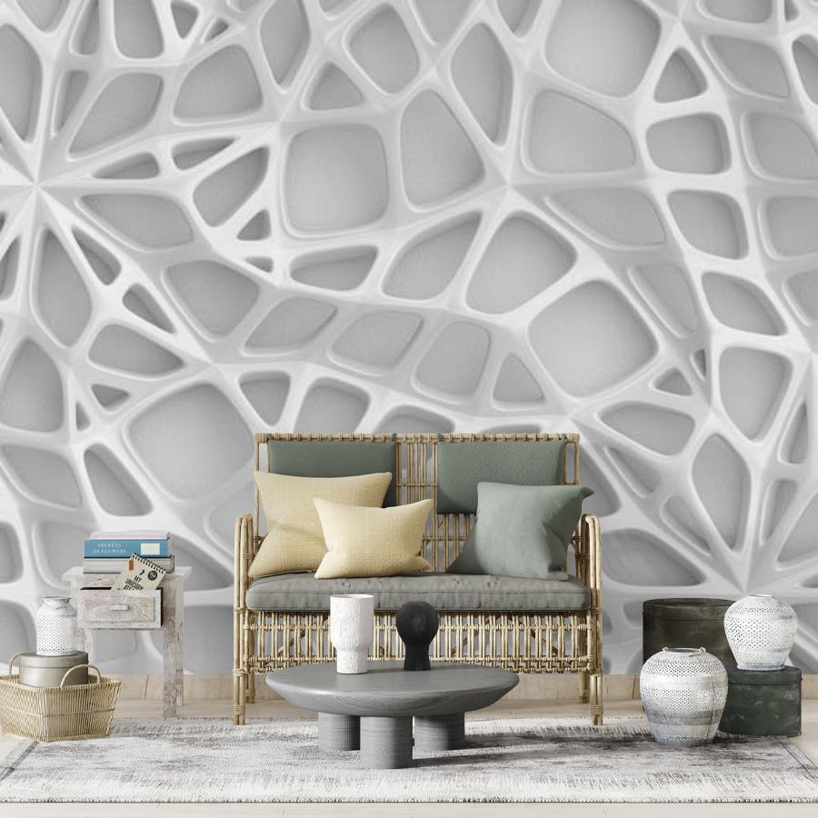 фотообои белая паутина 3д 9-1578