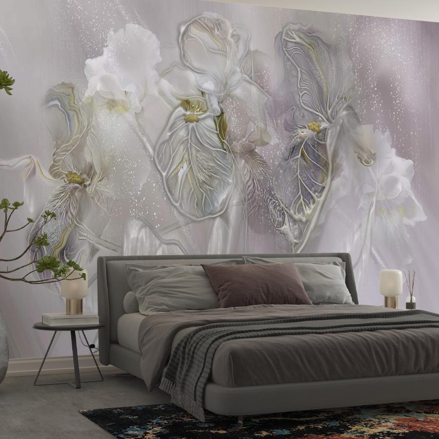 фотообои ирисы 3д