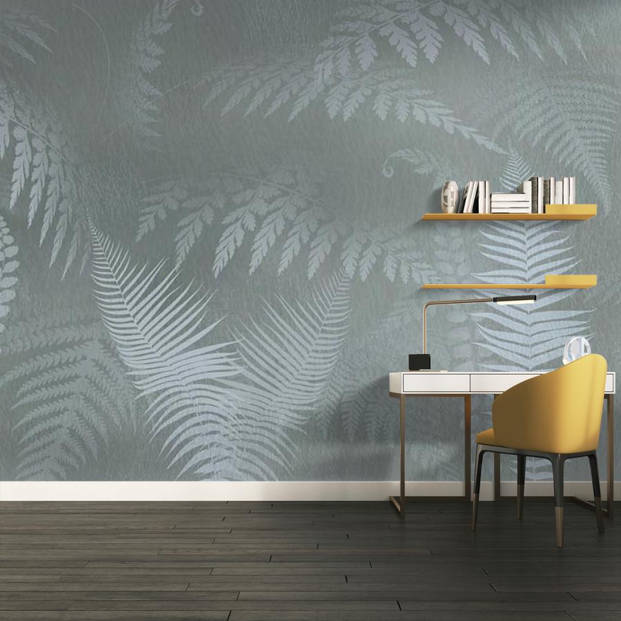 фотообои зеленый папоротник 13-466