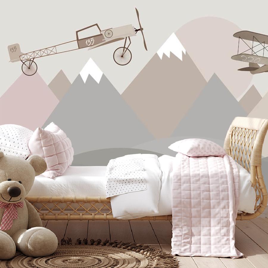 фотообои самолет в горах 12-1139 фотообои самолет в горах 12-1139