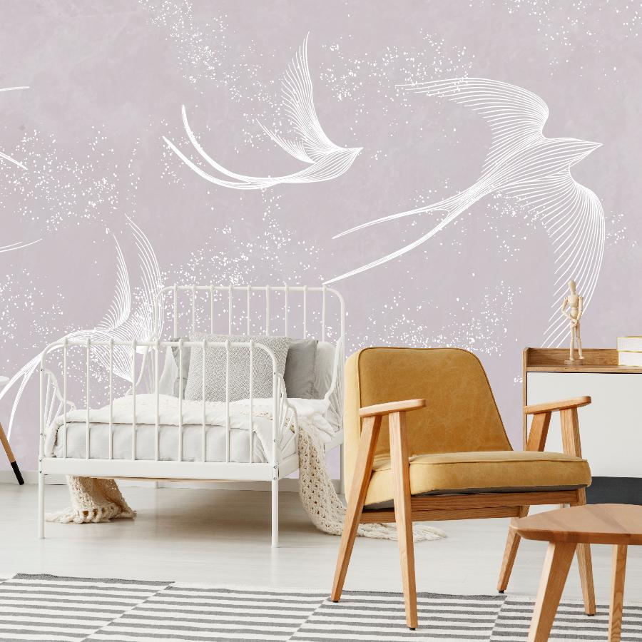 фотообои ласточки в детскую 14-1225