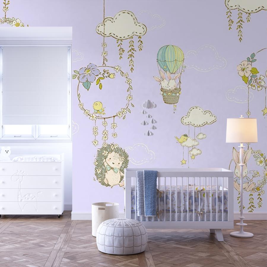 фотообои детские. животные и ловцы снов 12-1621 фотообои детские. животные и ловцы снов 12-1621