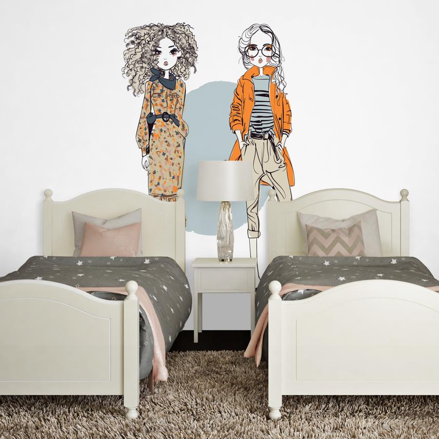 фотообои гламурные девочки 12-642