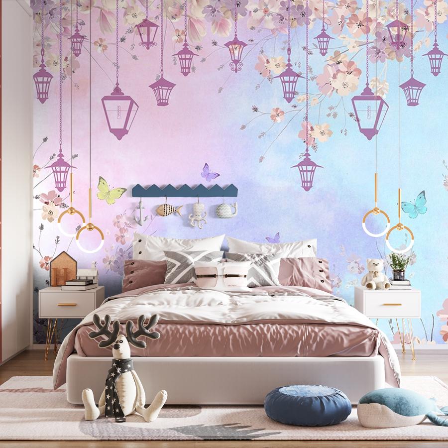 фотообои фонарики детский фон 14-748 фотообои фонарики детский фон 14-748