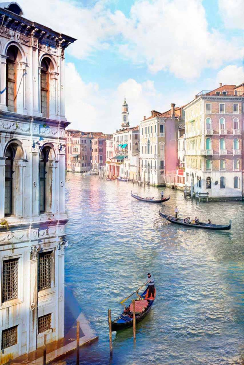 Фотообои Гондолы в Венеции