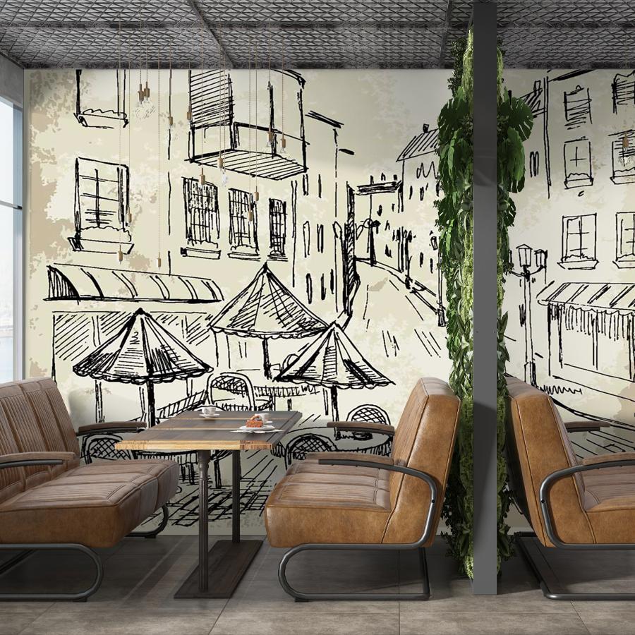 фотообои графический рисунок 9-132