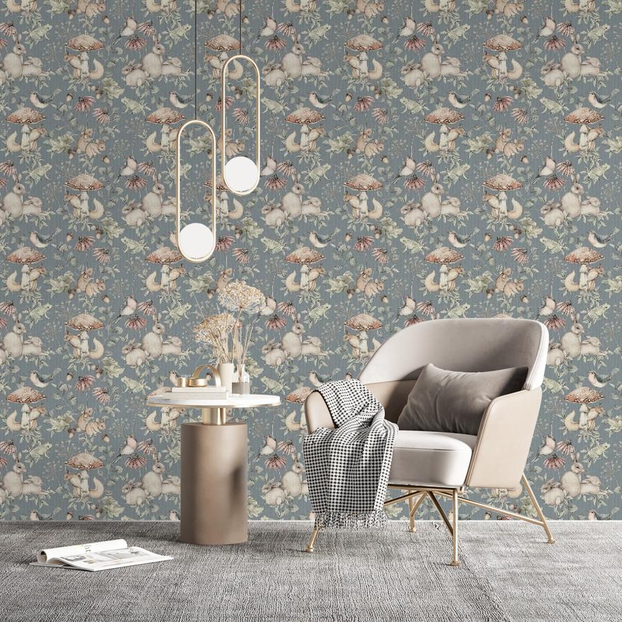 фотообои обои с зайцами 14-1165