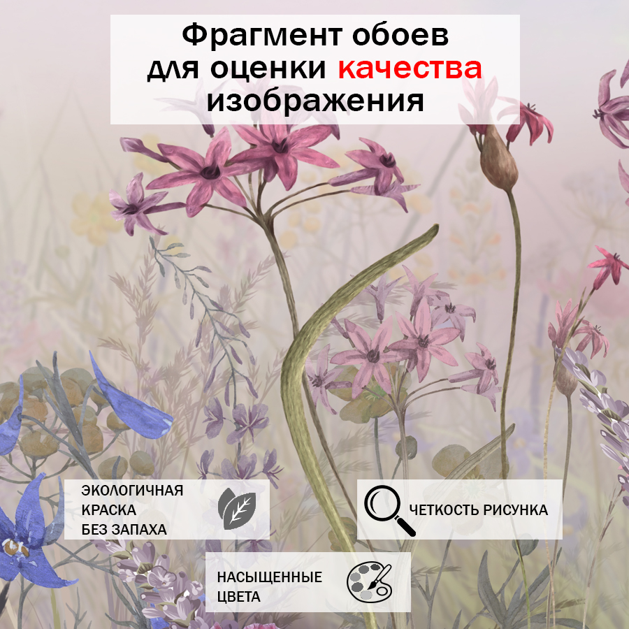 фотообои полевые цветы 13-254