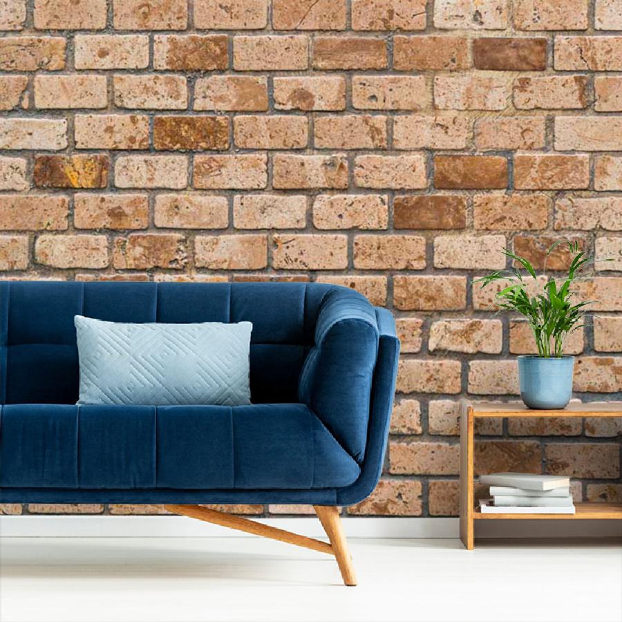 фотообои серый кирпич 9-185