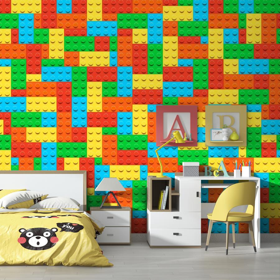 фотообои кирпичики лего 12-1355