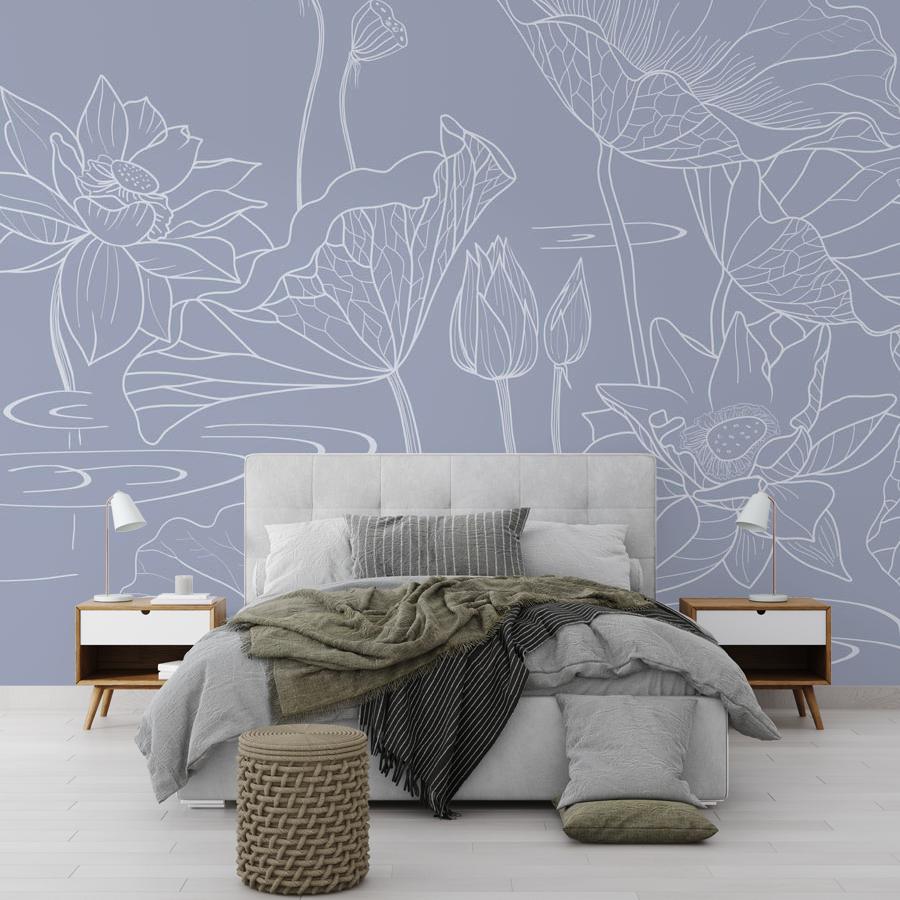 фотообои кувшинки белые 13-728 фотообои кувшинки белые 13-728