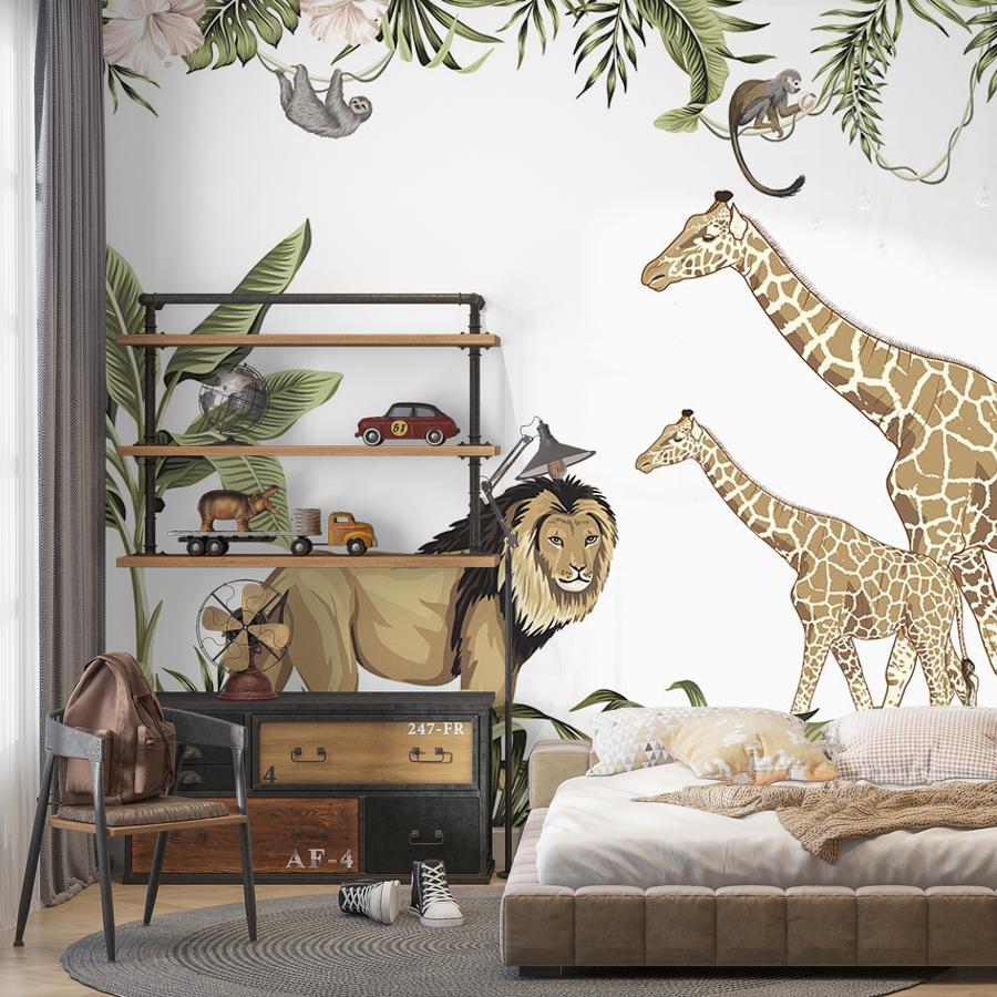 фотообои два жирафа 14-414