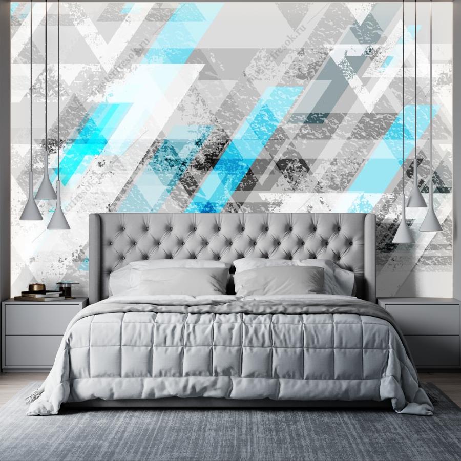 фотообои геометрия треугольники 10-948