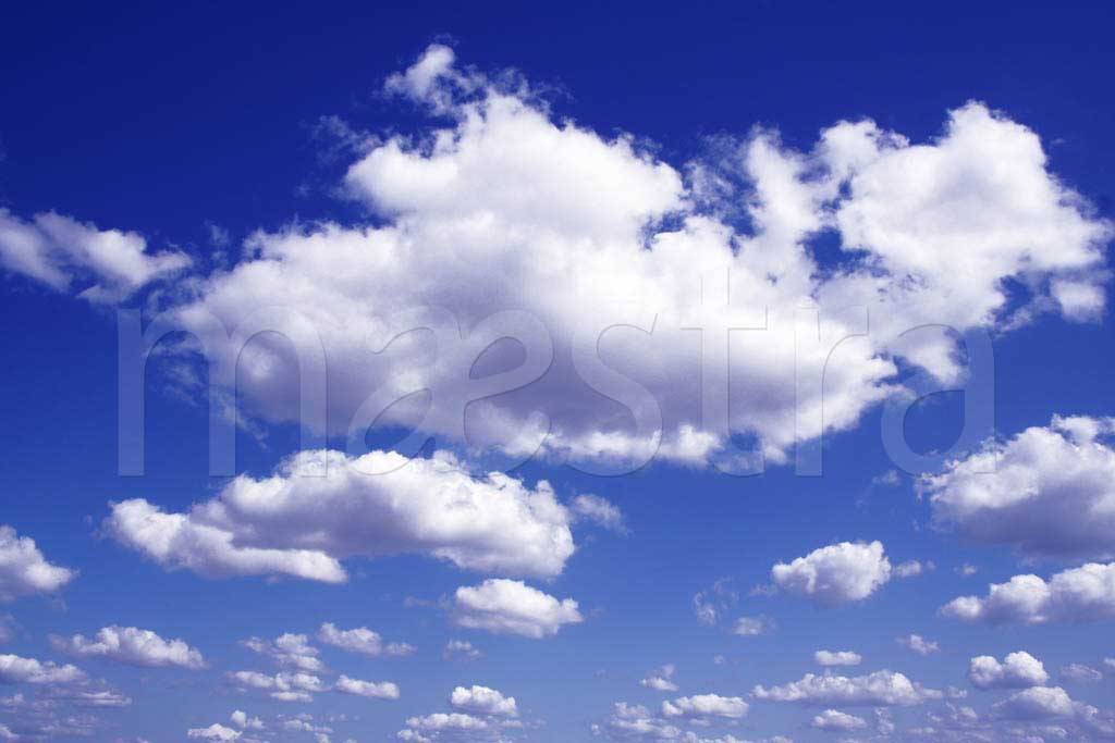 Фотообои Облака на темно синем фоне