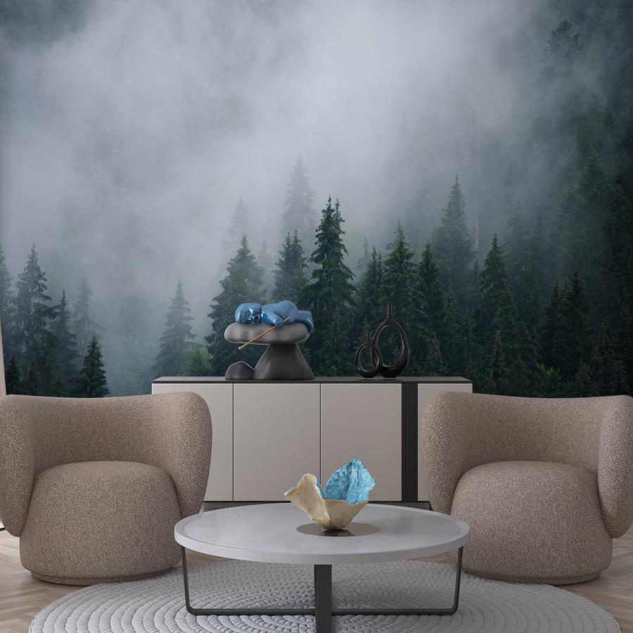 фотообои туманные леса 9-1172